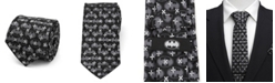 DC Comics Men's Batman Cross Silk Tie